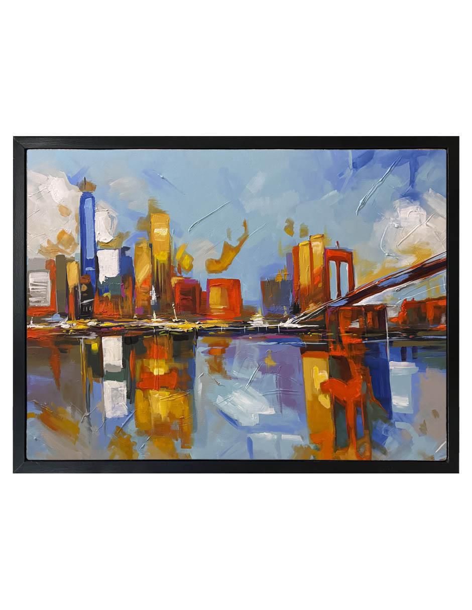 Pintura City Ii técnica acrílico Ciudades Pintura City Ii técnica acrílico Ciudades