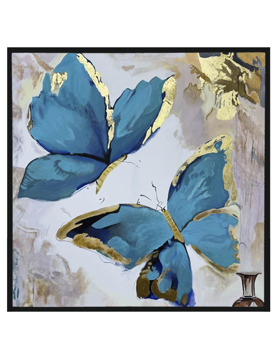 Pintura 2 Butterflies técnica acrílico Mariposas Pintura 2 Butterflies técnica acrílico Mariposas
