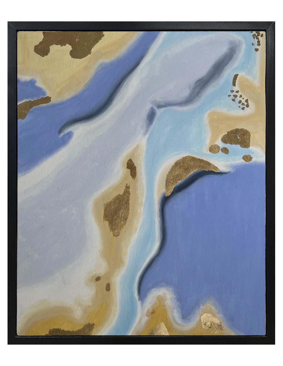 Pintura Cielo Y Río técnica acrílico Abstracto Pintura Cielo Y Río técnica acrílico Abstracto