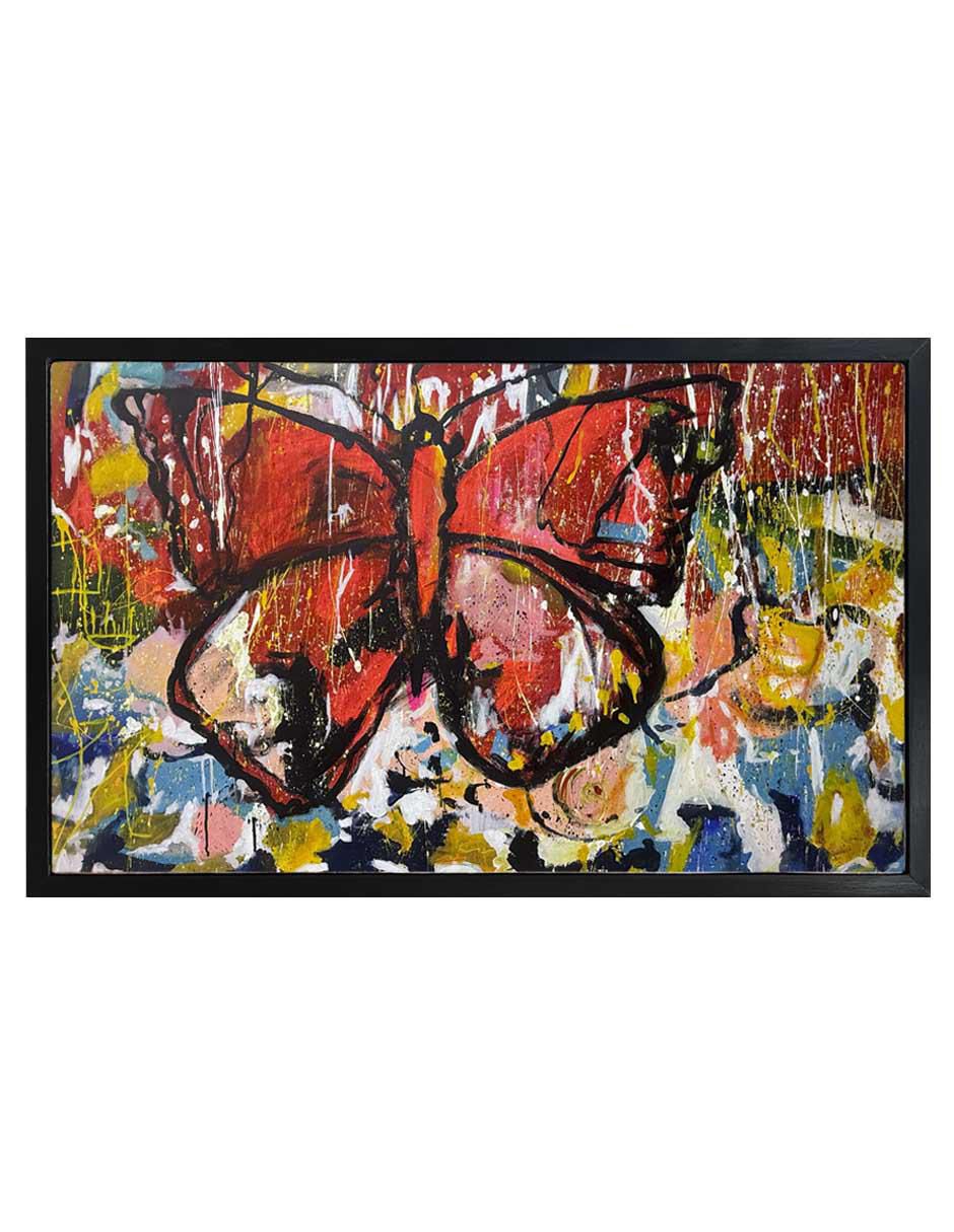Pintura Metamorphosis técnica acrílico Mariposas Pintura Metamorphosis técnica acrílico Mariposas