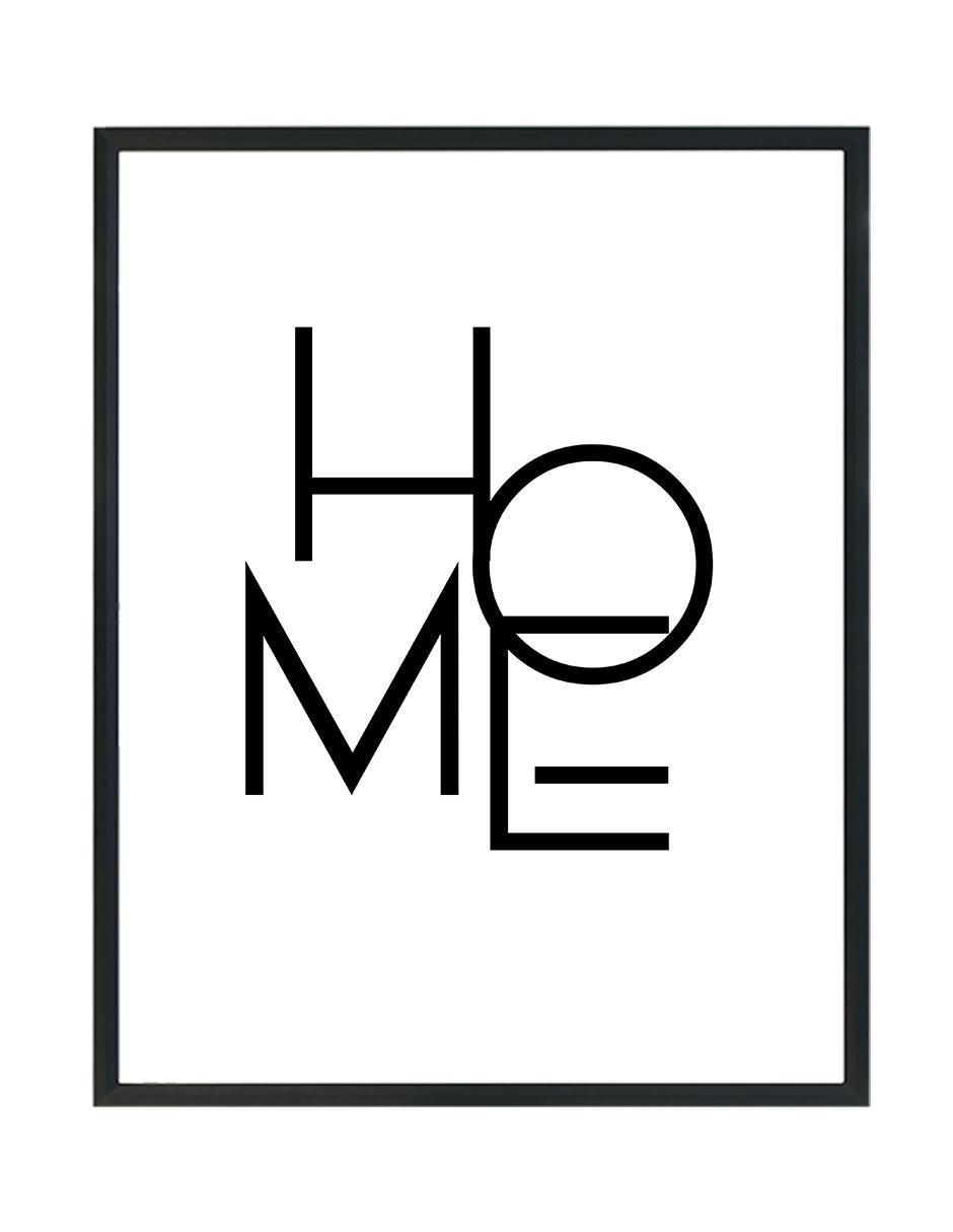 Cuadro decorativo Home