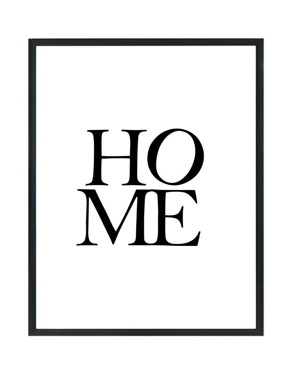 Cuadro decorativo Home