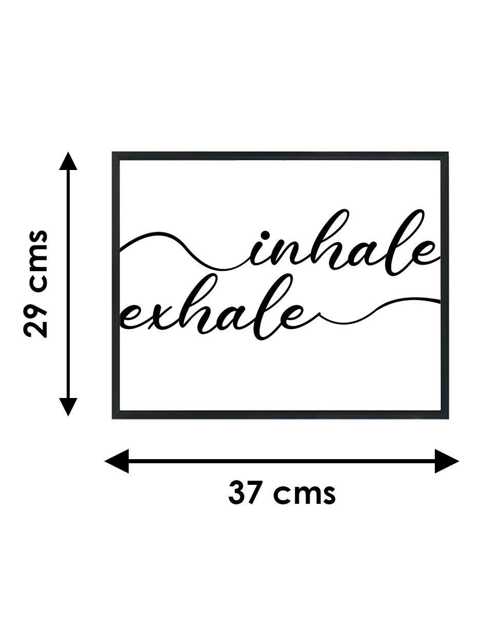 Cuadro decorativo Inhale Exhale 5