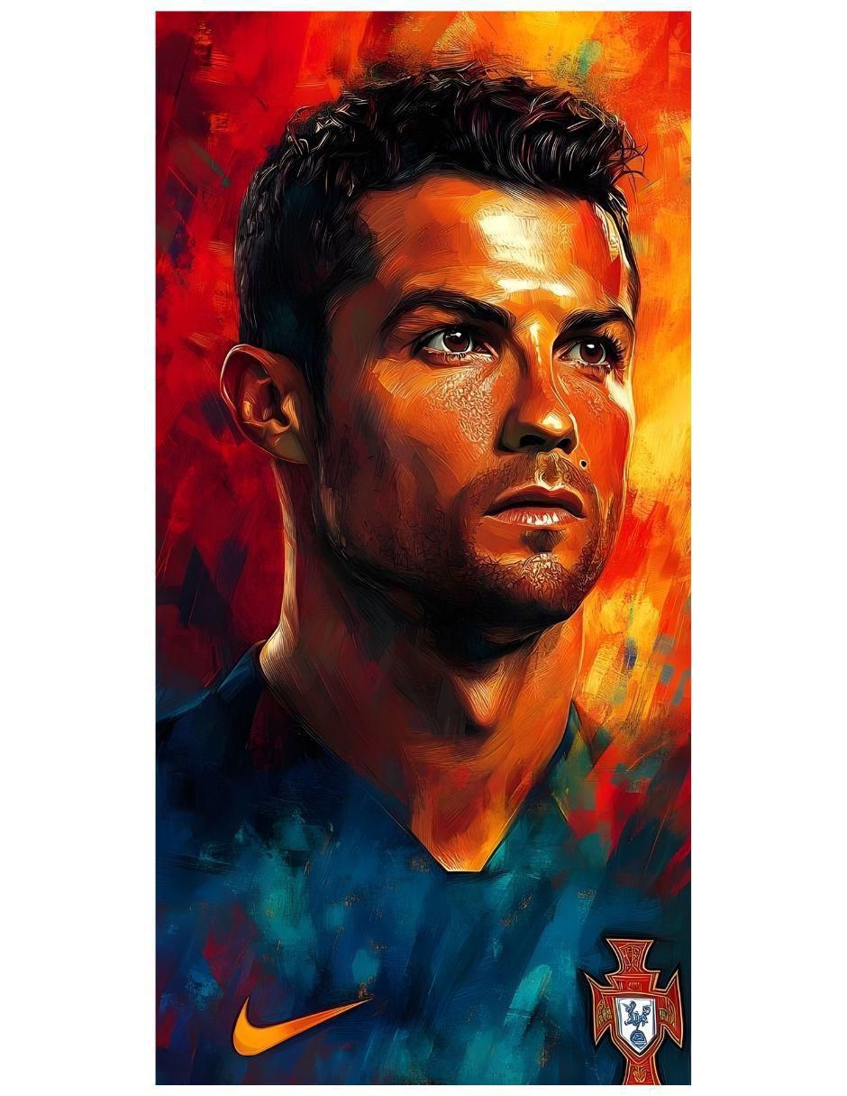 Cuadro decorativo fútbol Ronaldo 1