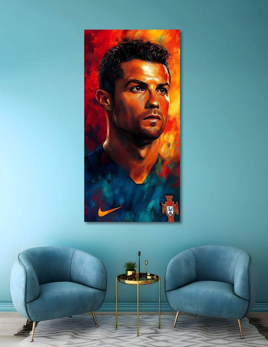 Cuadro decorativo fútbol Ronaldo 9