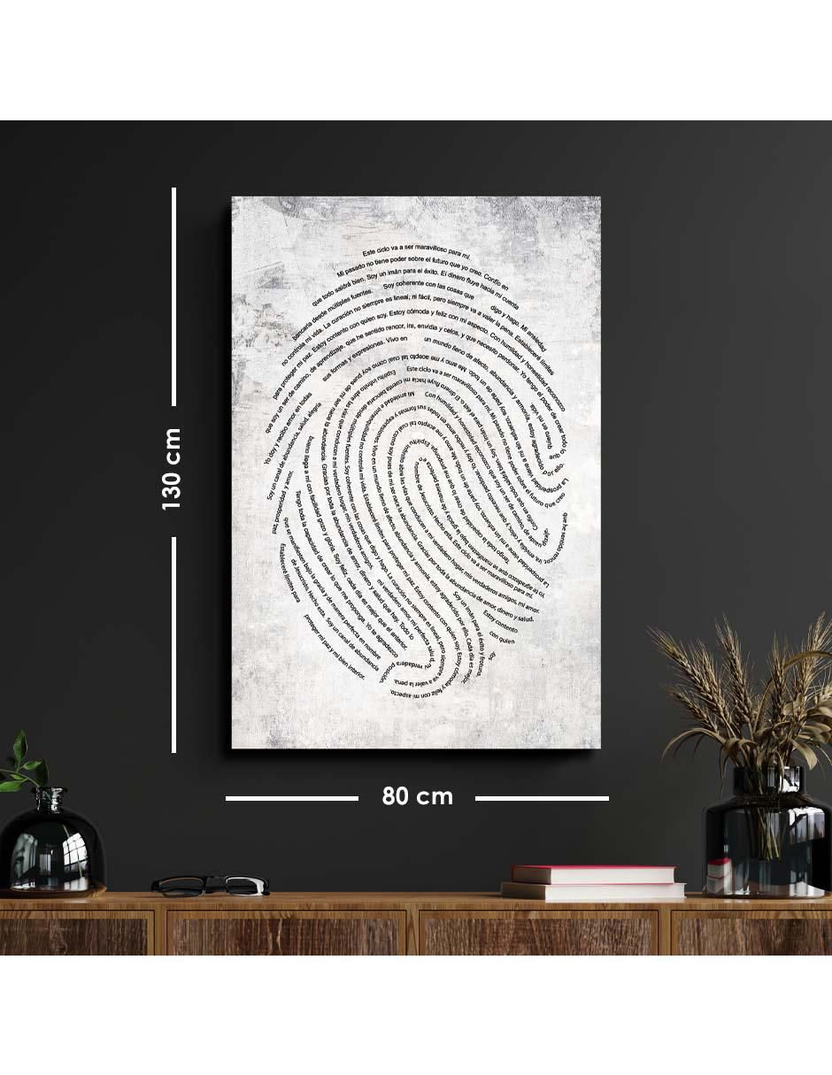 Cuadro decorativo canvas art m x decretos de dios y ángeles 5