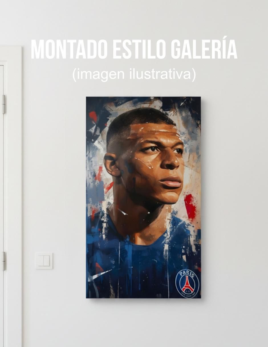 Cuadro decorativo Mbappé 4