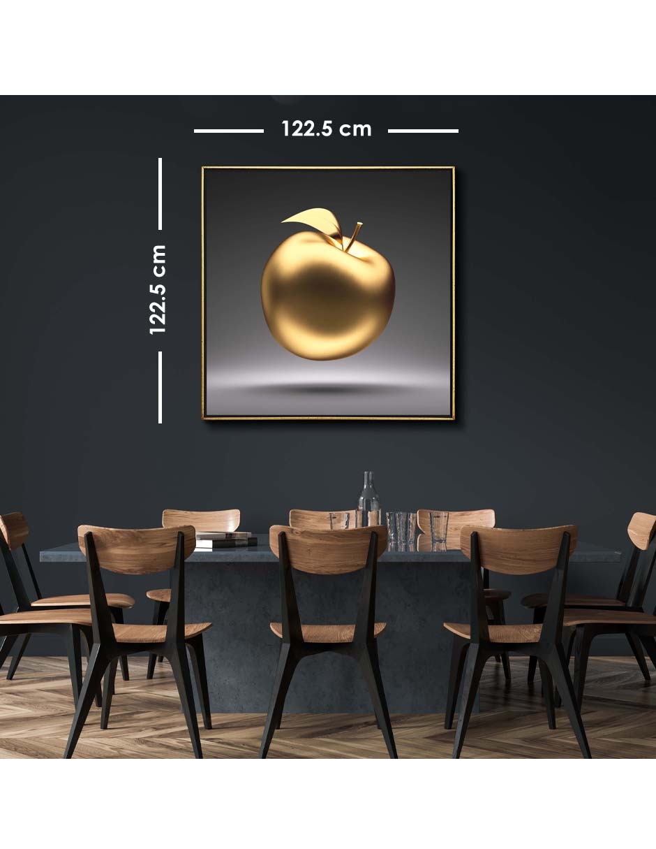Cuadro decorativo manzana lujosa 6