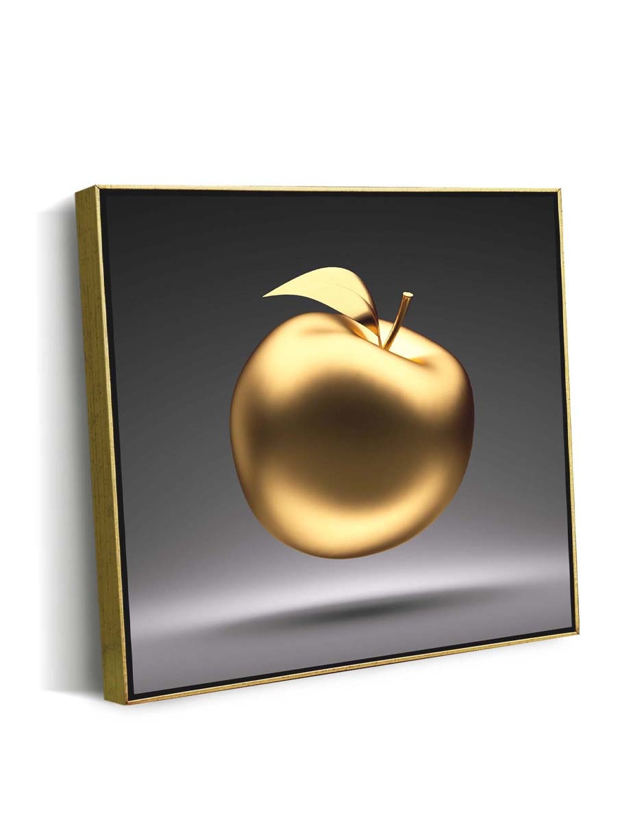 Cuadro decorativo manzana lujosa 3