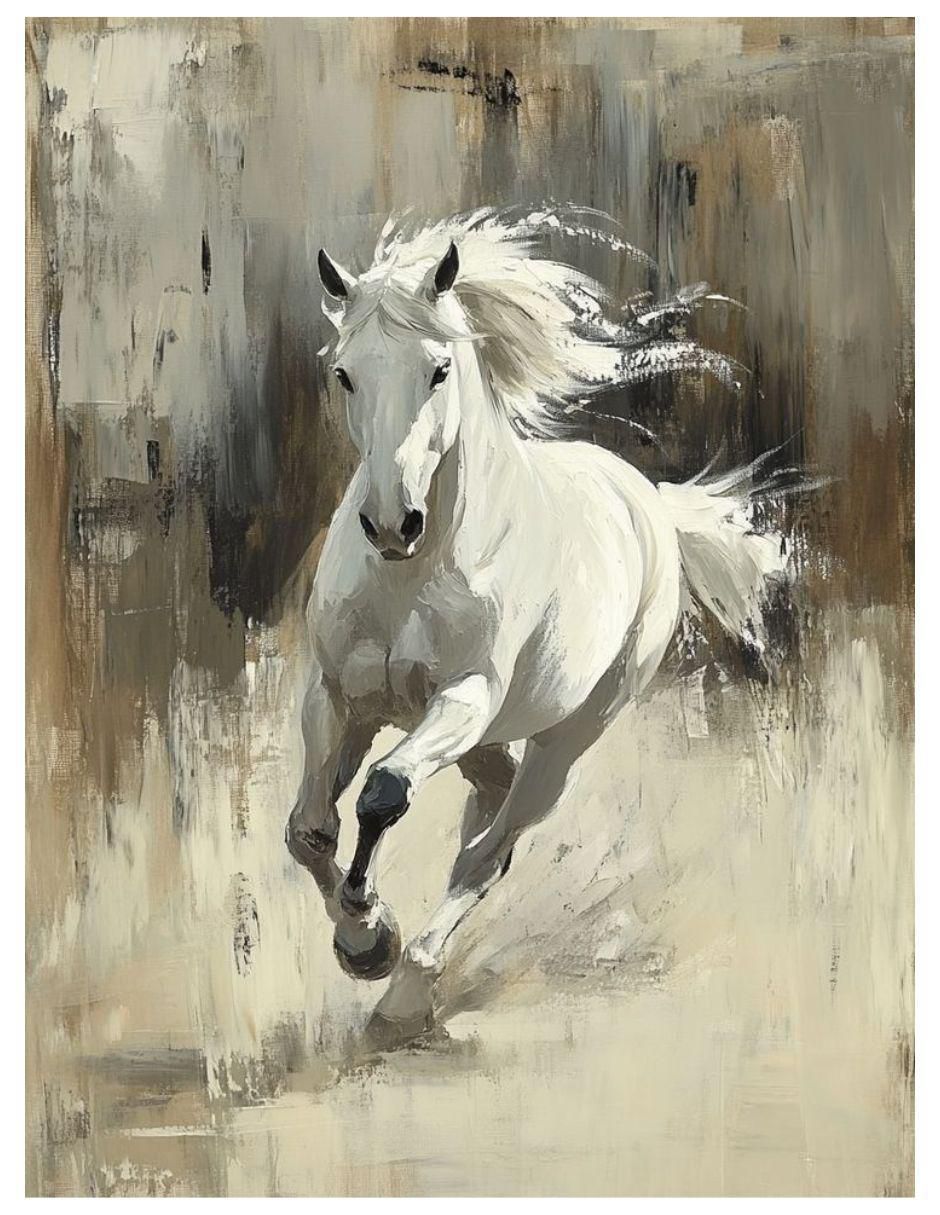 Cuadro decorativo Caballo Blanco Cuadro decorativo Caballo Blanco