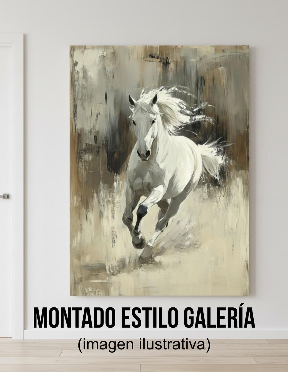 Cuadro decorativo Caballo Blanco