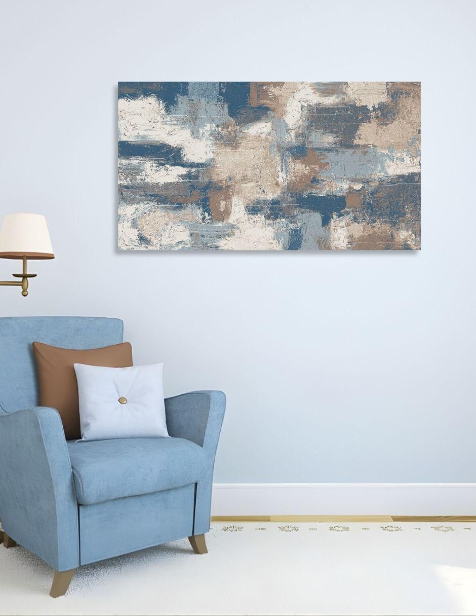 Cuadro decorativo Azul Grisáceo 5