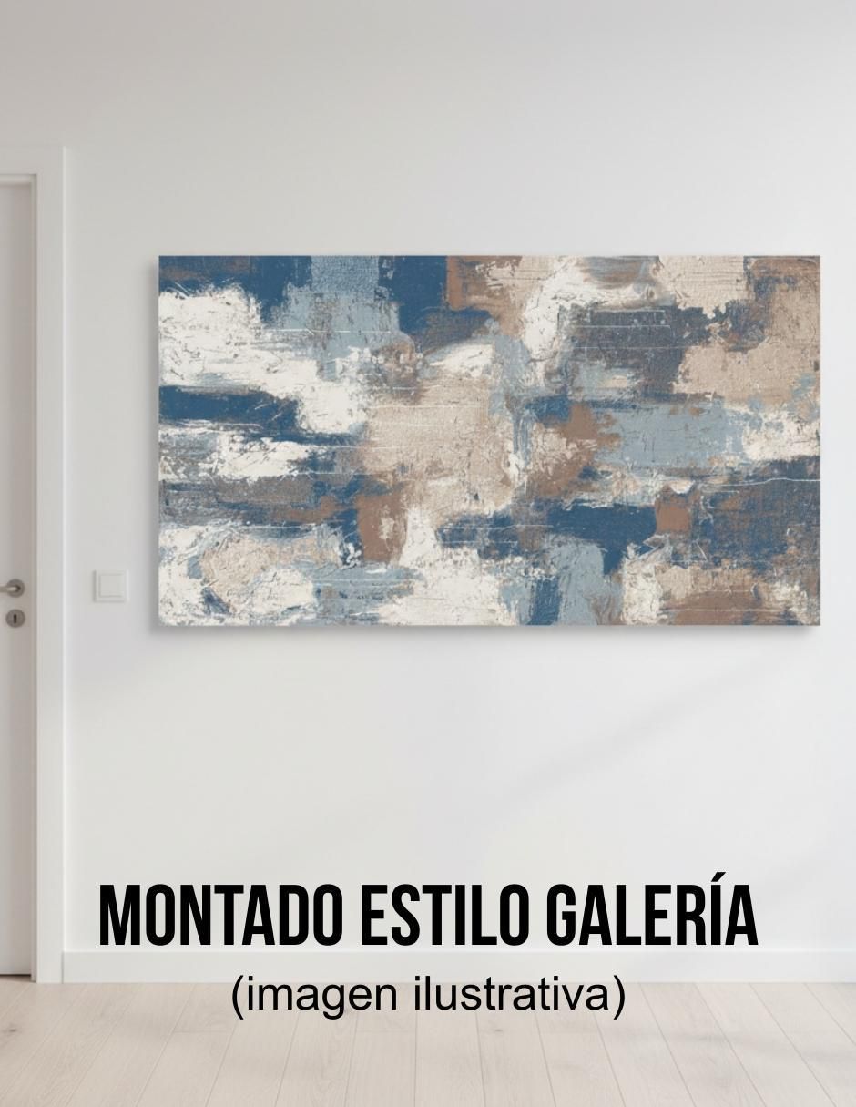 Cuadro decorativo Azul Grisáceo 4
