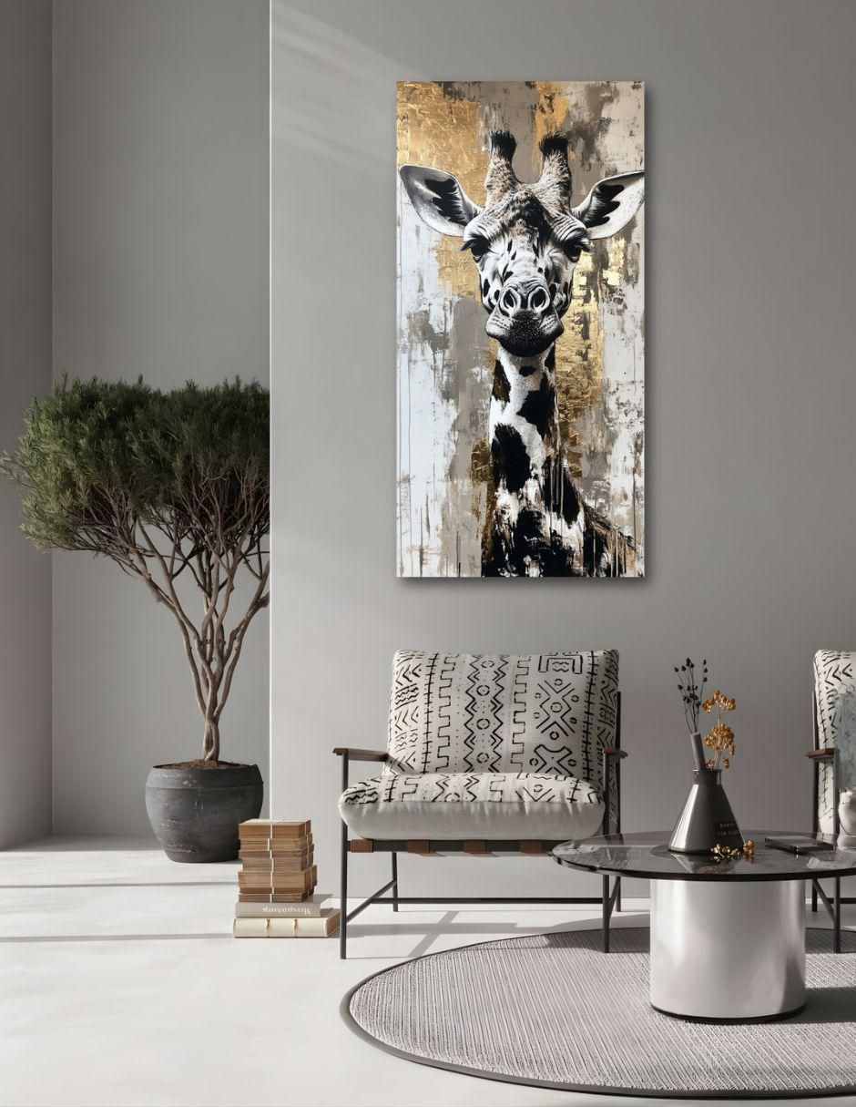 Cuadro decorativo Jirafa