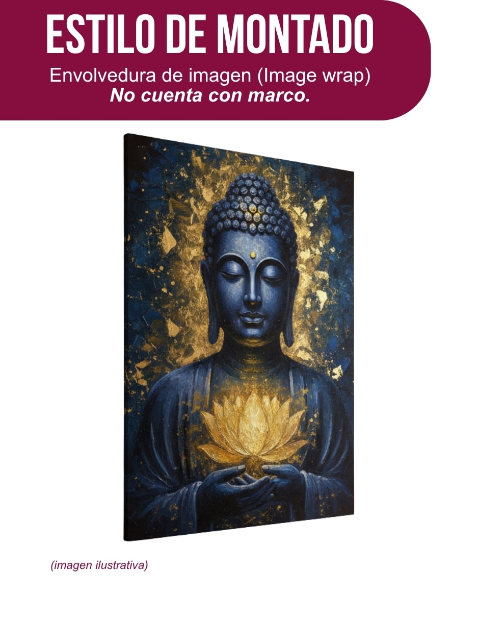 Cuadro decorativo Generica Meditación aurea