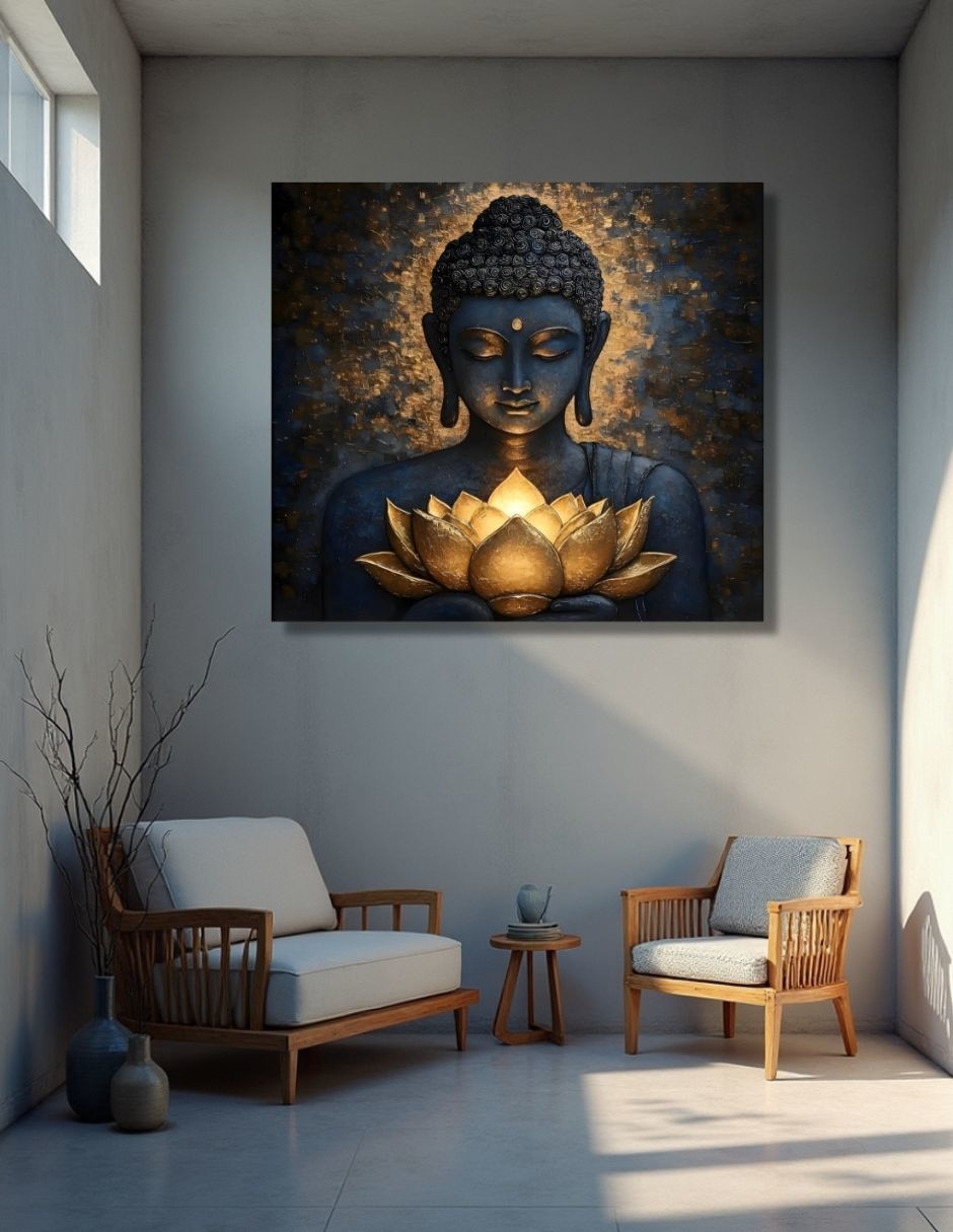 Cuadro decorativo Generica Meditación aurea