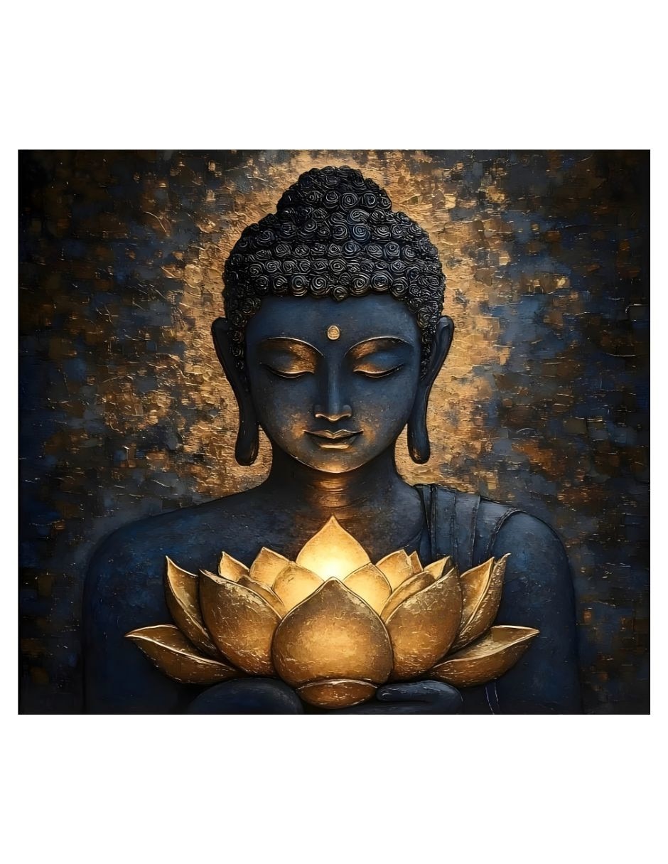 Cuadro decorativo Generica Meditación aurea