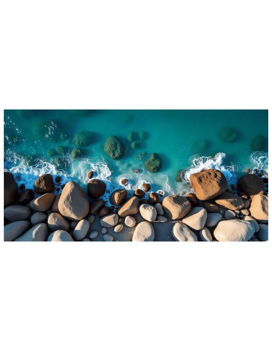 Cuadro decorativo Paisaje Rocas y Mar 1