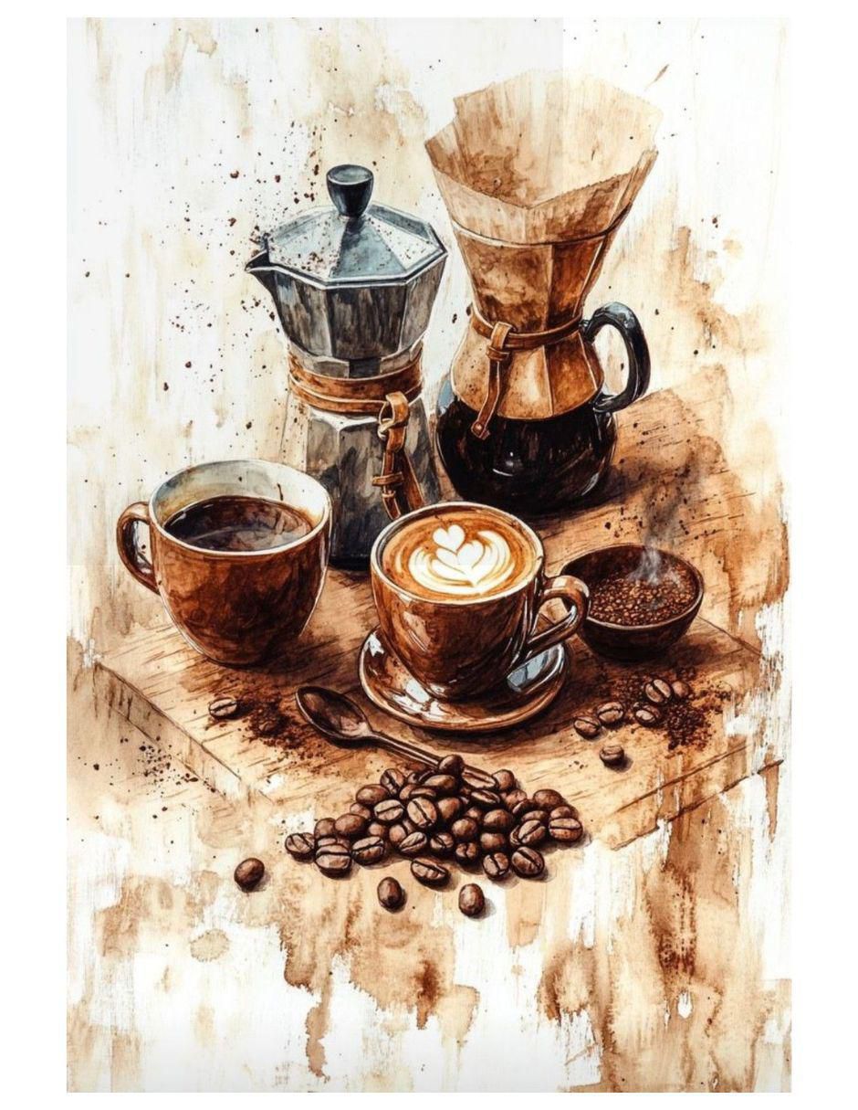 Cuadro decorativo Café 1