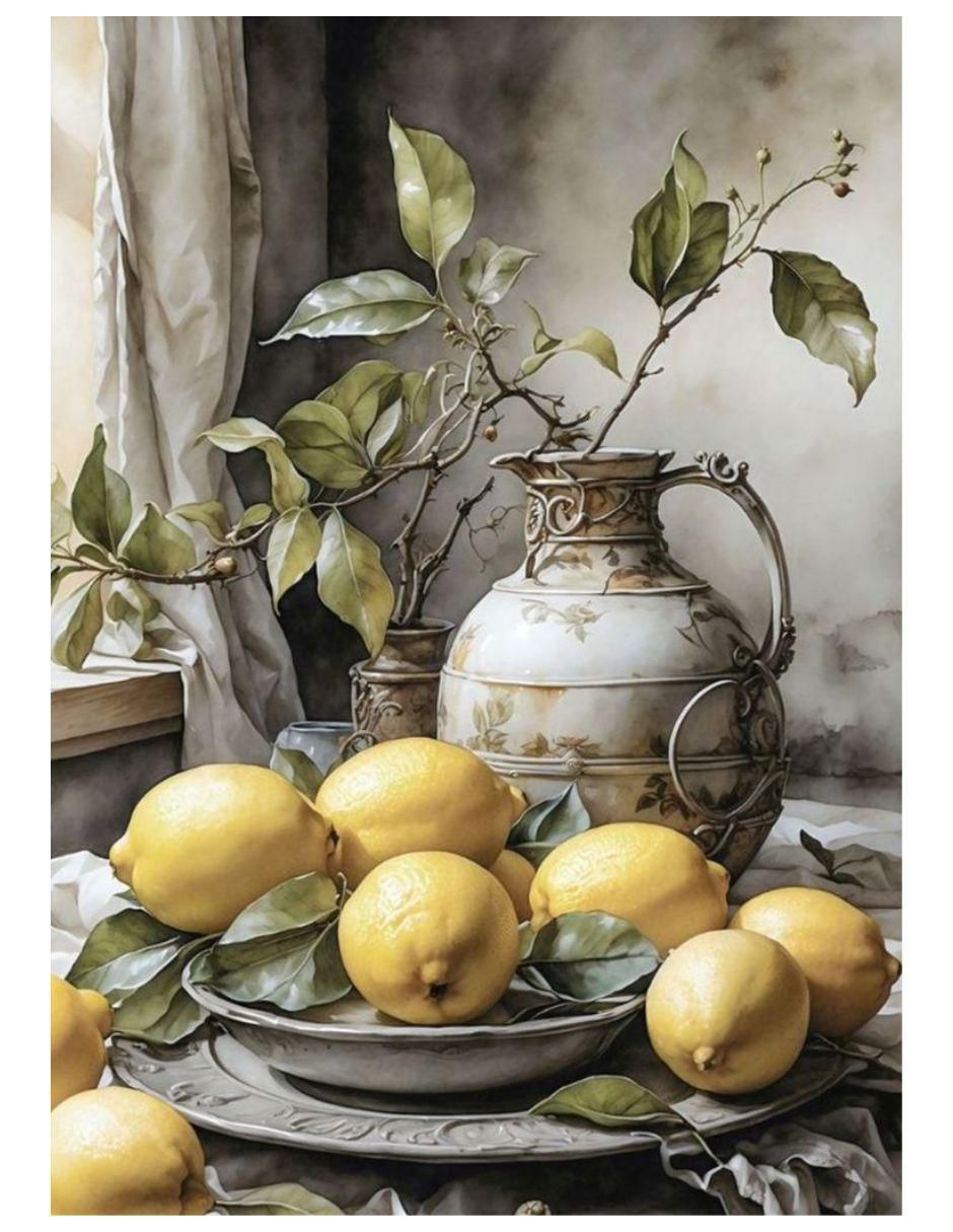 Cuadro decorativo Limones 1