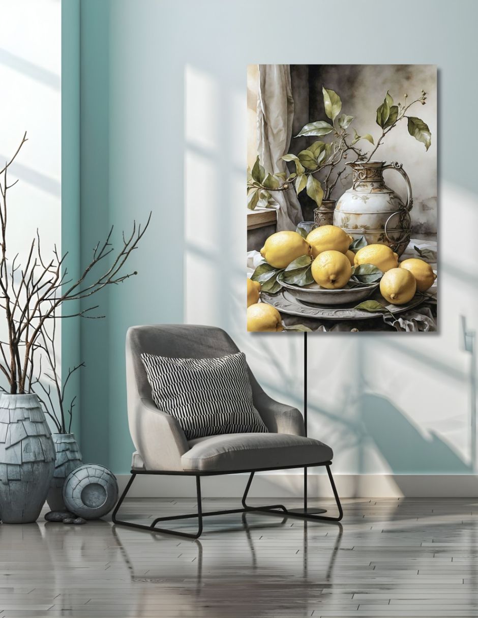 Cuadro decorativo Limones 14