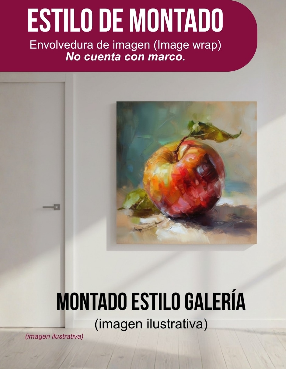 Cuadro decorativo Manzana 7