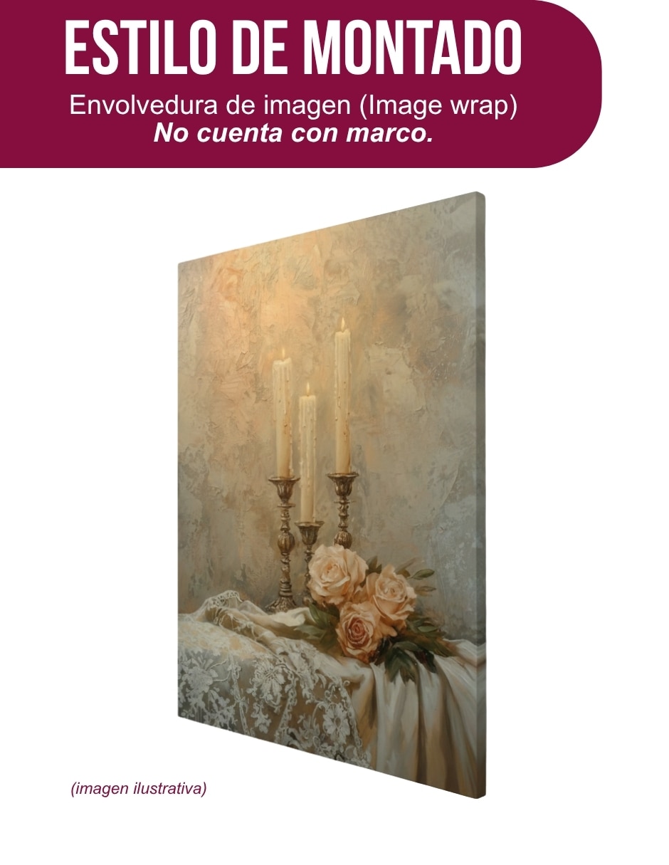 Cuadro decorativo Generica Velas