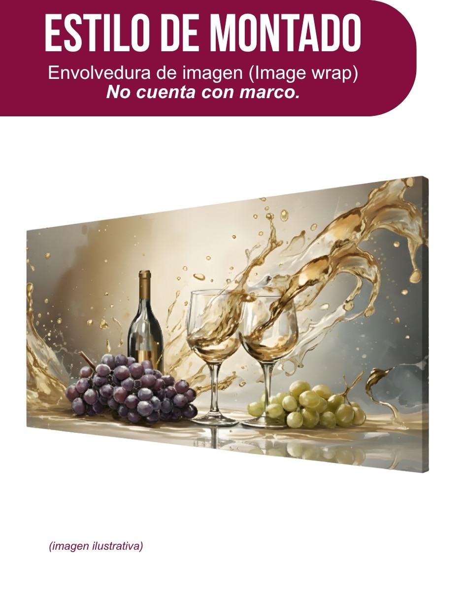 Cuadro decorativo Generica Impresión Brindis