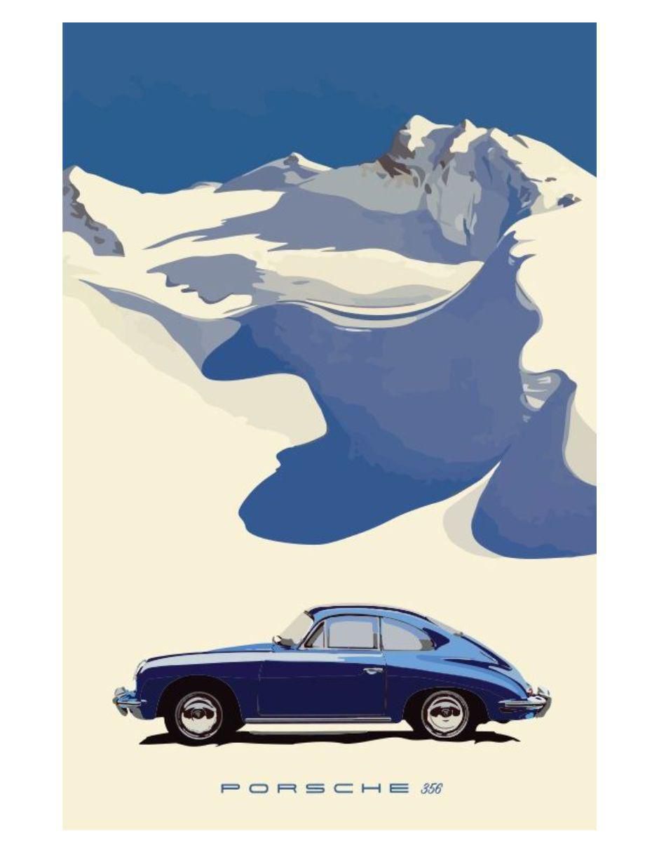 Cuadro decorativo Porsche Impreso Cuadro decorativo Porsche Impreso