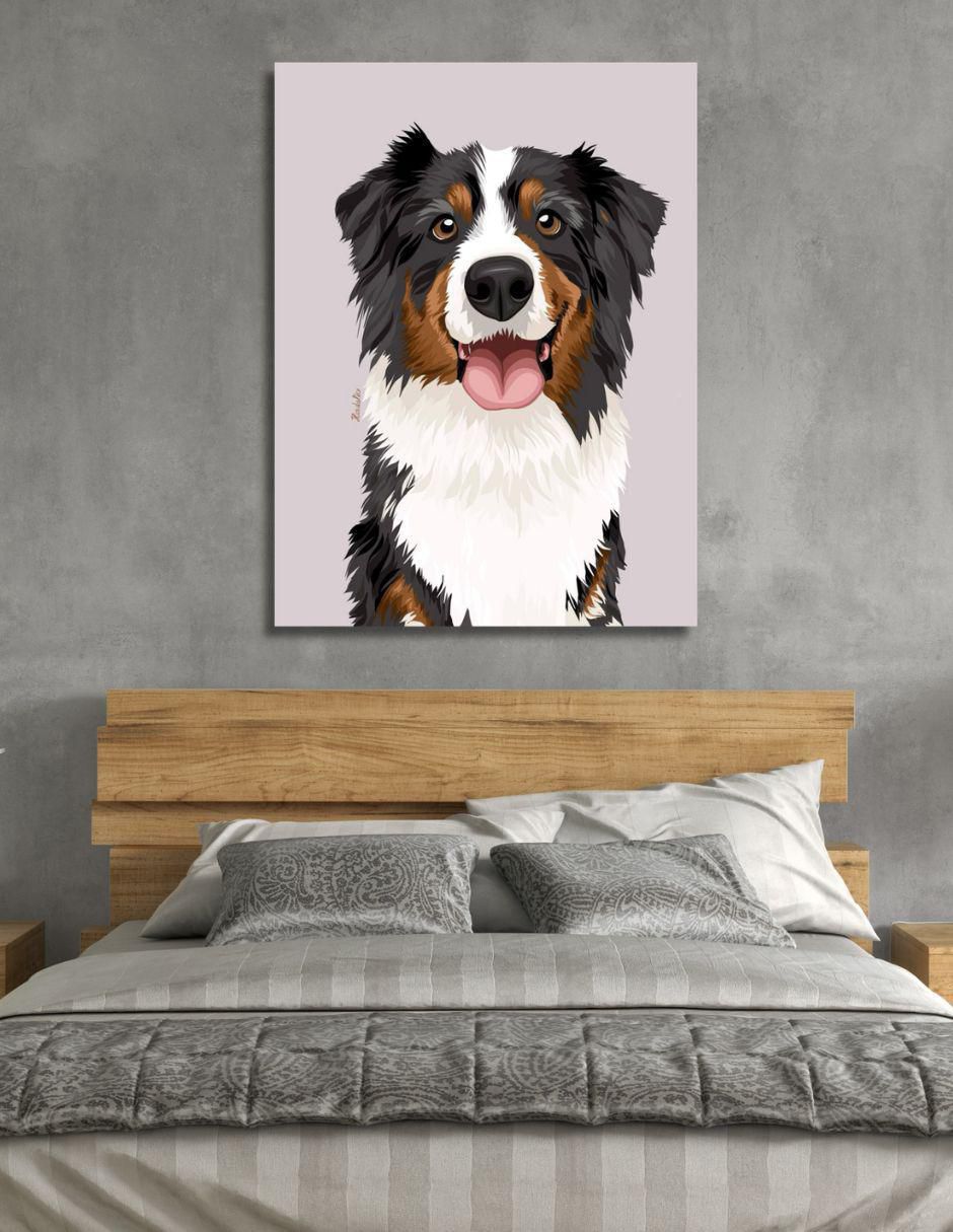Cuadro decorativo Generica Animal bernes impreso