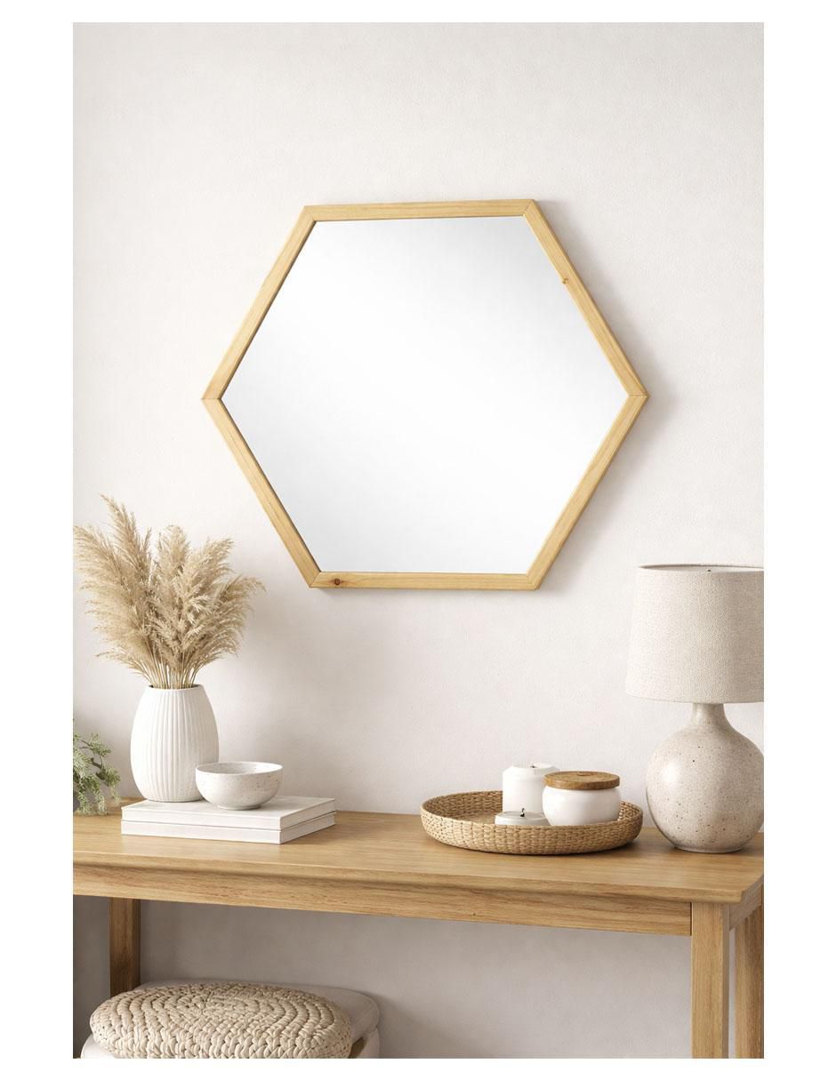 "set espejo/espejo" hexagonal jackies mirrors minimalista