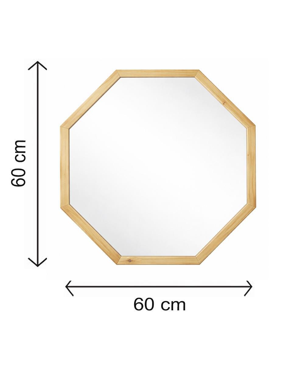 "set espejo/espejo" octagonal jackies mirrors minimalista