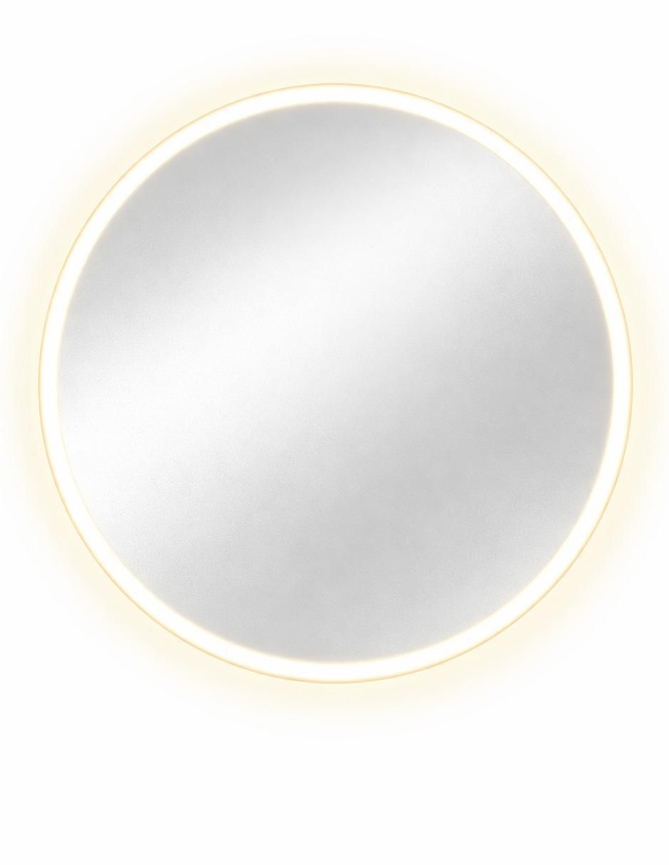 Espejo con luz jackies mirrors circular esmerilado