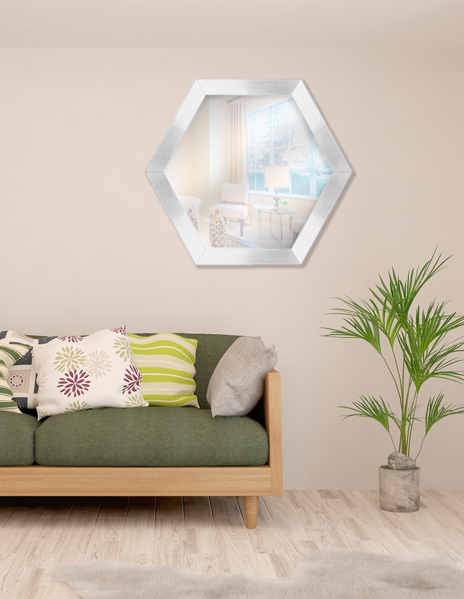 Espejo hexagonal 2