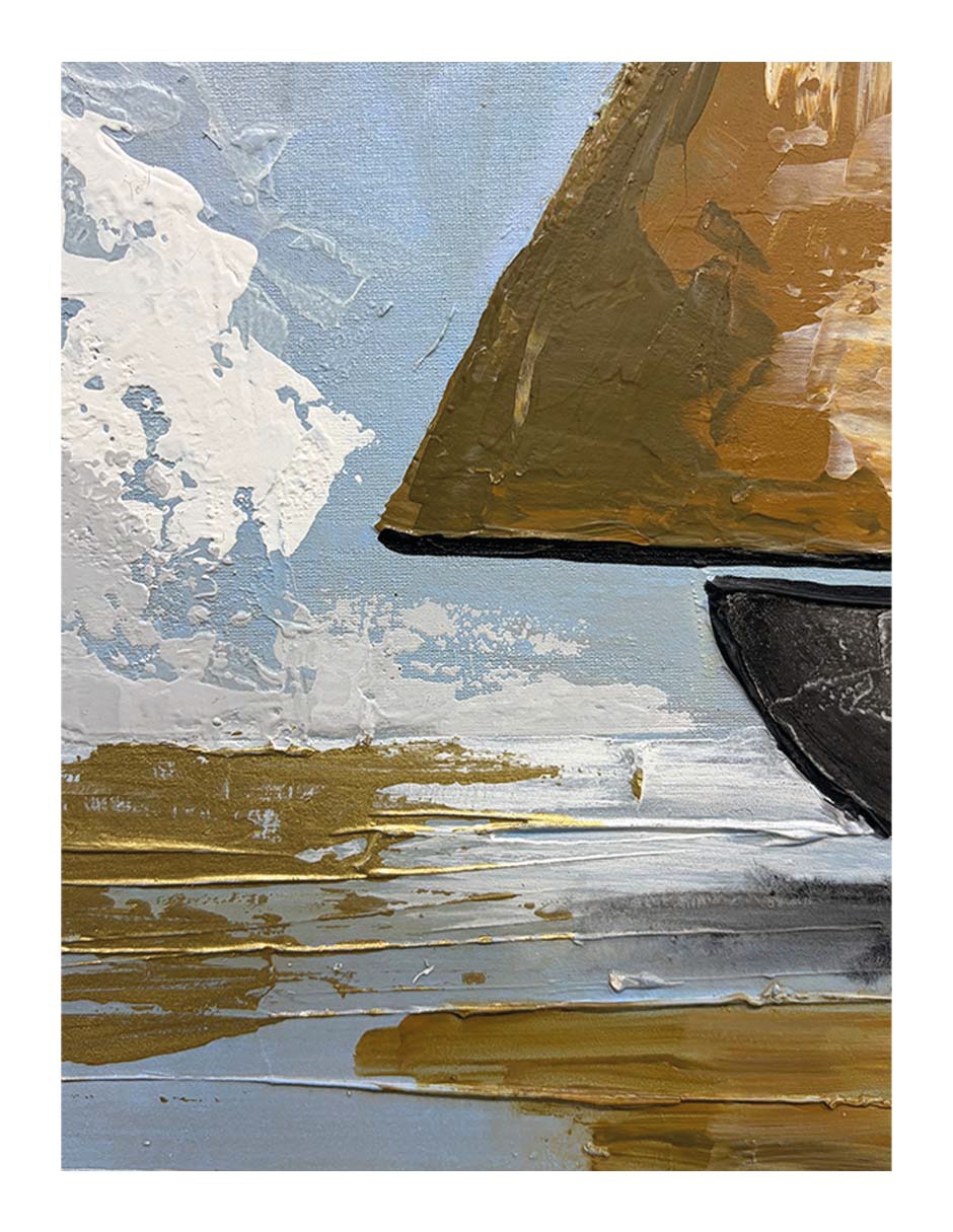 Pintura Seasky técnica mixta 3