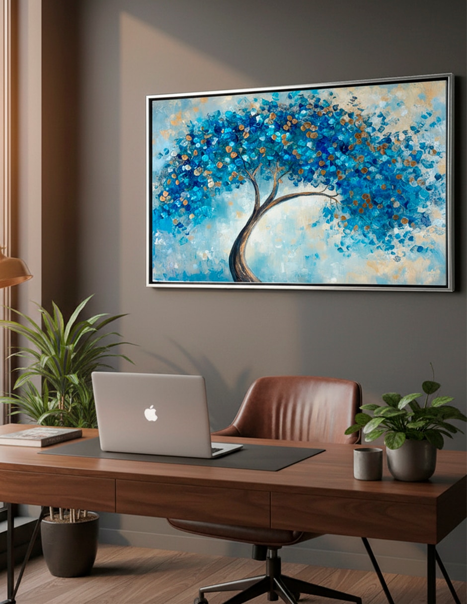 Cuadro decorativo impreso en canvas técnica polioleo ideas creativas 4