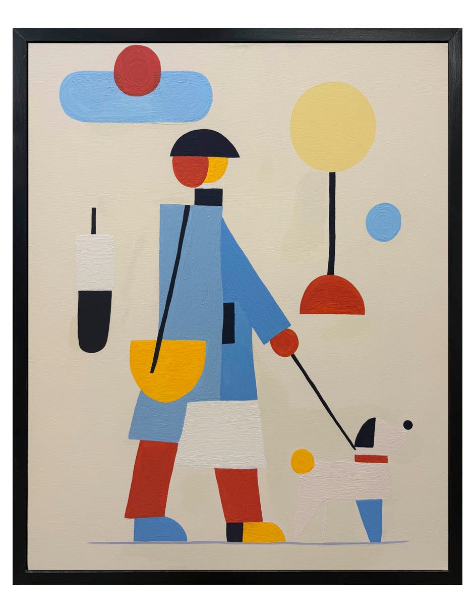 Pintura un paseo técnica acrílico Pintura un paseo técnica acrílico