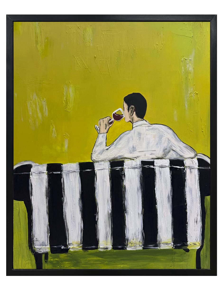 Pintura Un momento de calma técnica Técnica mixta Pintura Un momento de calma técnica Técnica mixta