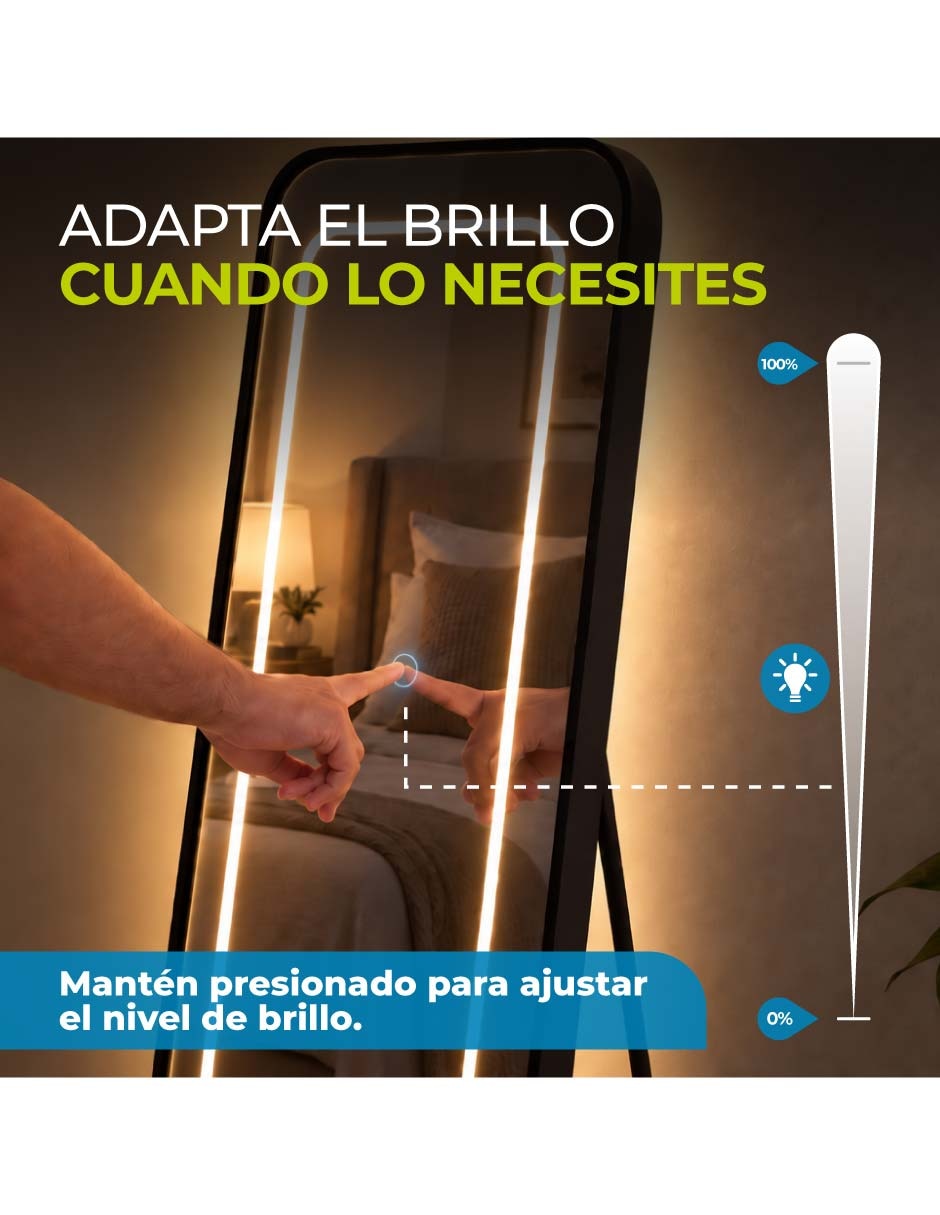 Espejo con luz 2