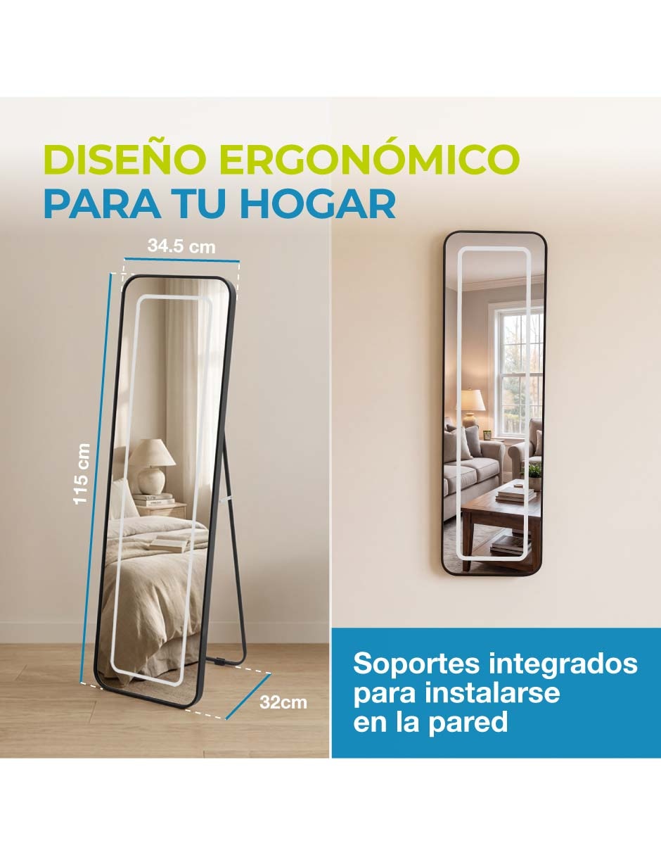 Espejo con luz 7
