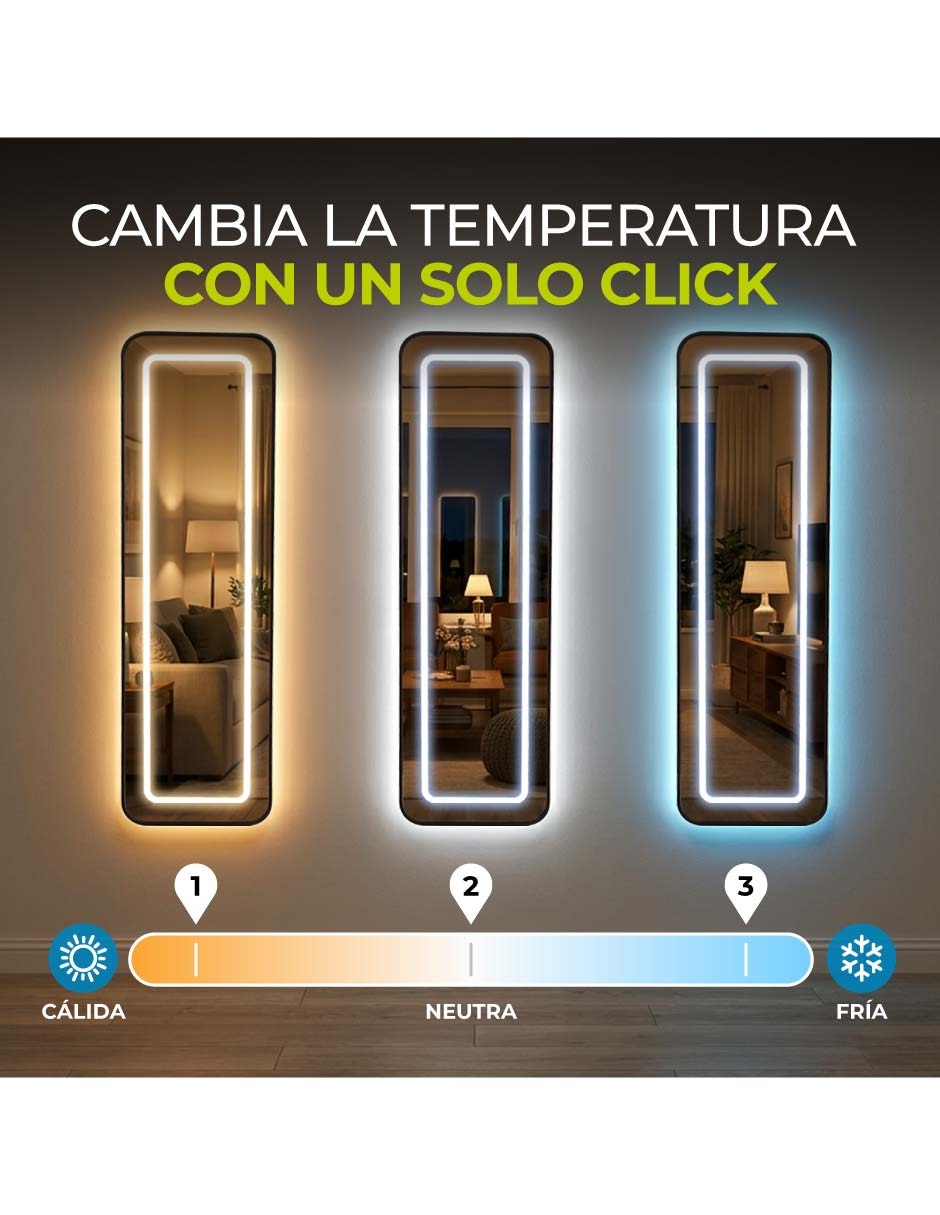 Espejo con luz 3