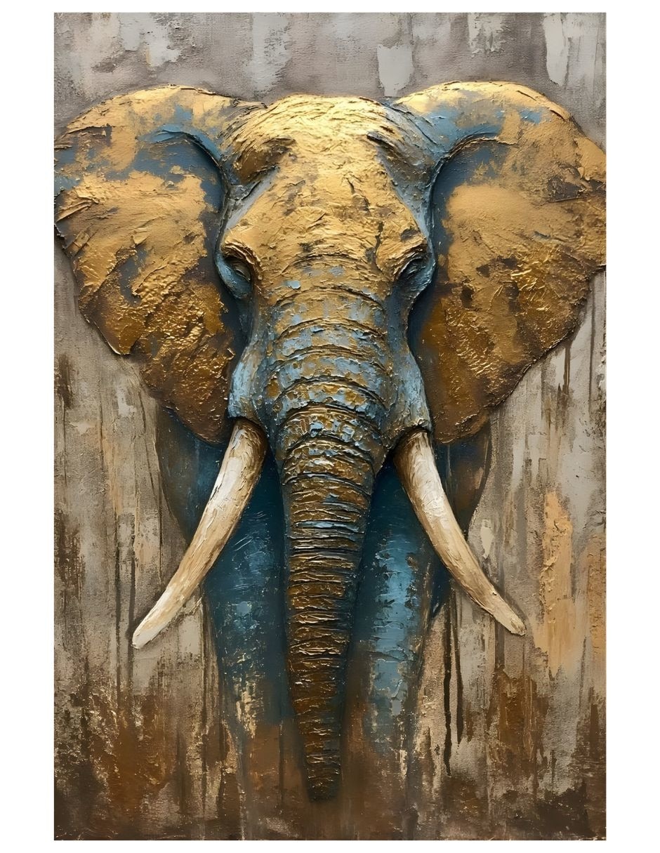 Cuadro decorativo Generica Animales Elefante